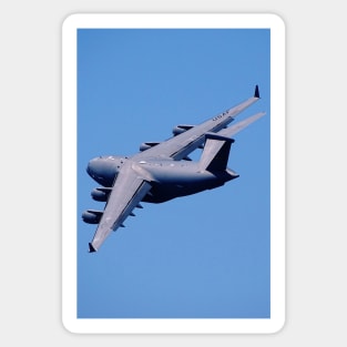 Climbing C-17 Sticker